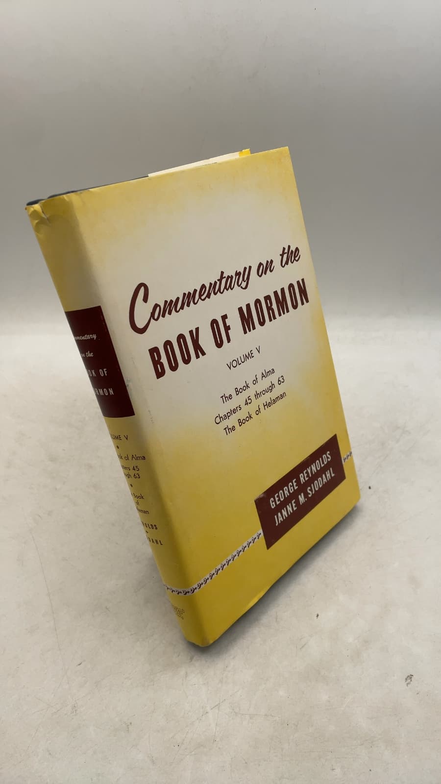 Commentary on the Book of Mormon, Volume V by George Reynolds and Janne M. Sjodahl - front cover