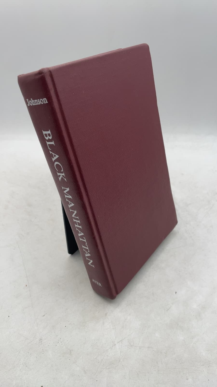 Black Manhattan by James Weldon Johnson - front cover
