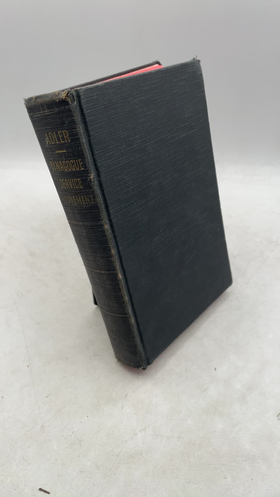 Synagogue Service for the Day of Atonement by H. M. Adler - front cover