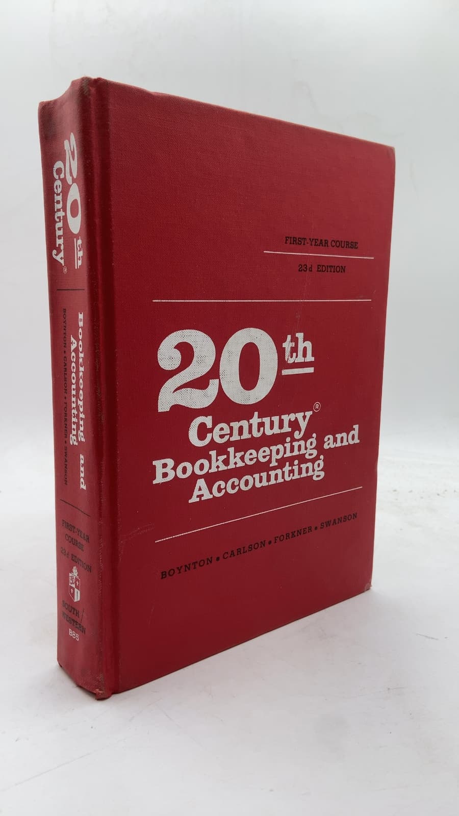 20th Century Bookkeeping and Accounting by Boynton, Carlson, Forkner, Swanson - front cover