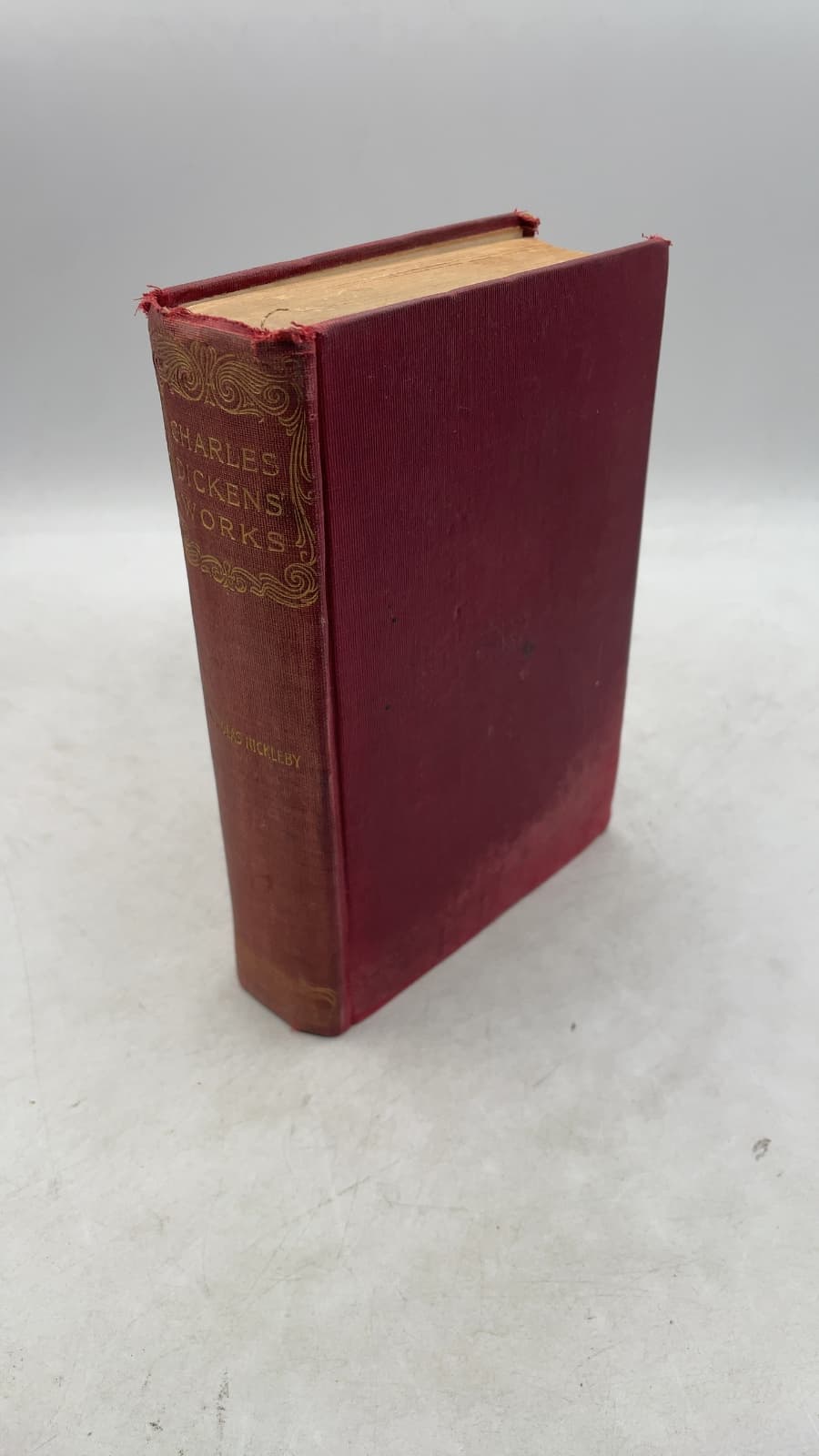 Life and Adventures of Nicholas Nickleby by Charles Dickens - front cover