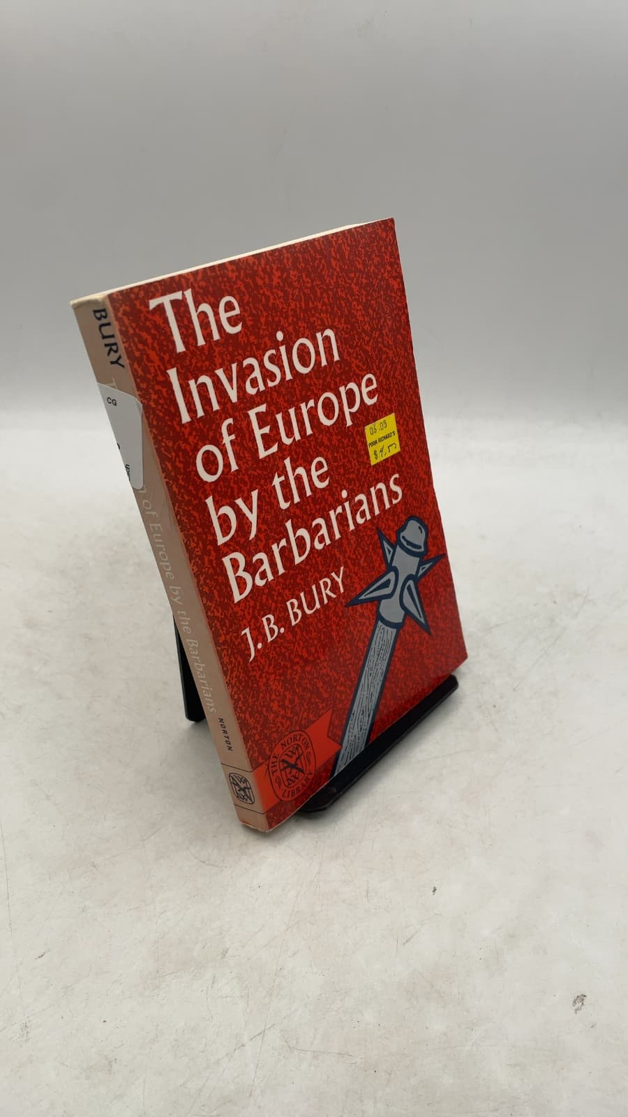 The Invasion of Europe by the Barbarians by J. B. Bury - front cover