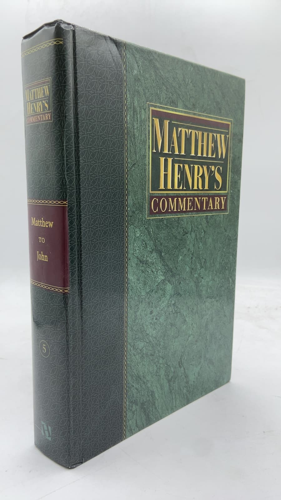 Matthew Henry's Commentary Volume 5: Matthew to John by Matthew Henry - front cover