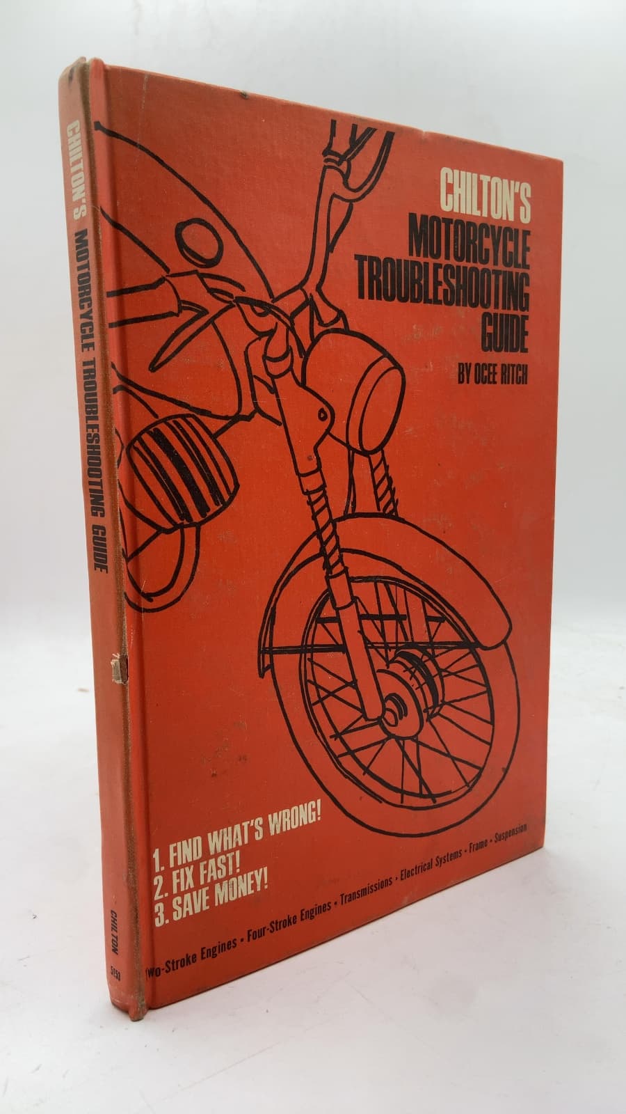 Chilton's Motorcycle Troubleshooting Guide by OCee Ritch - front cover