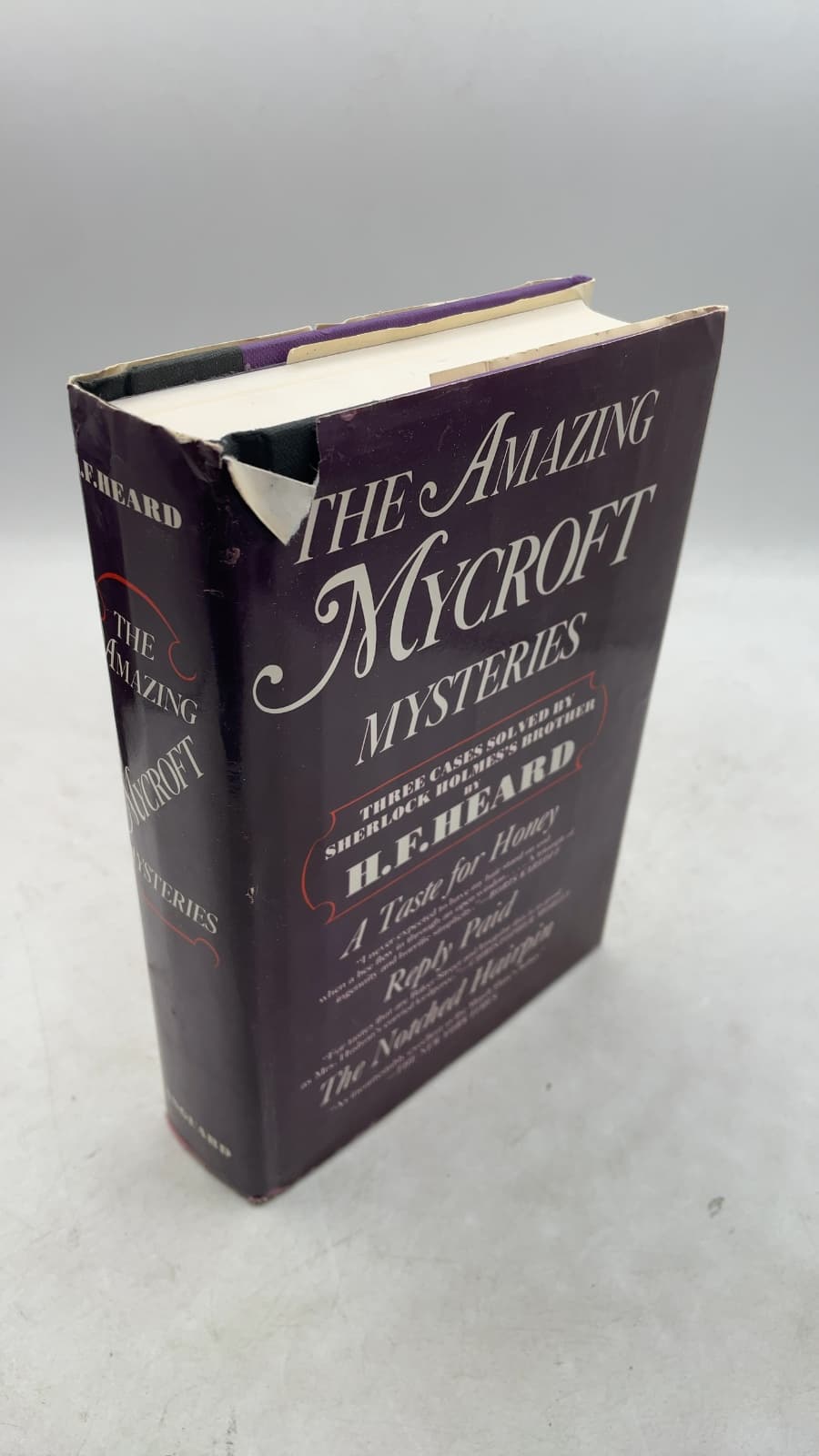 The Amazing Mycroft Mysteries by H. F. Heard - front cover