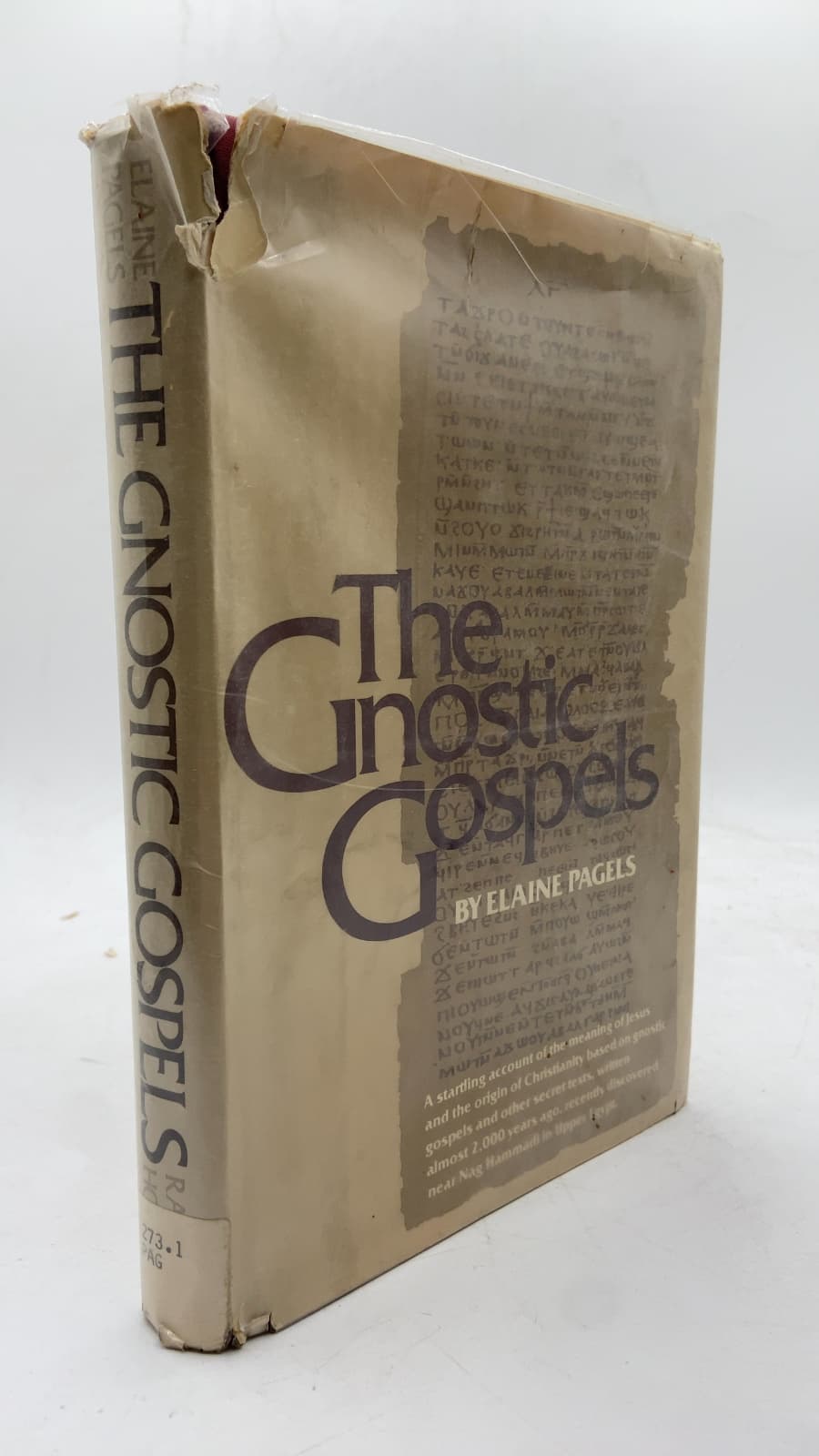 The Gnostic Gospels by Elaine Pagels - front cover