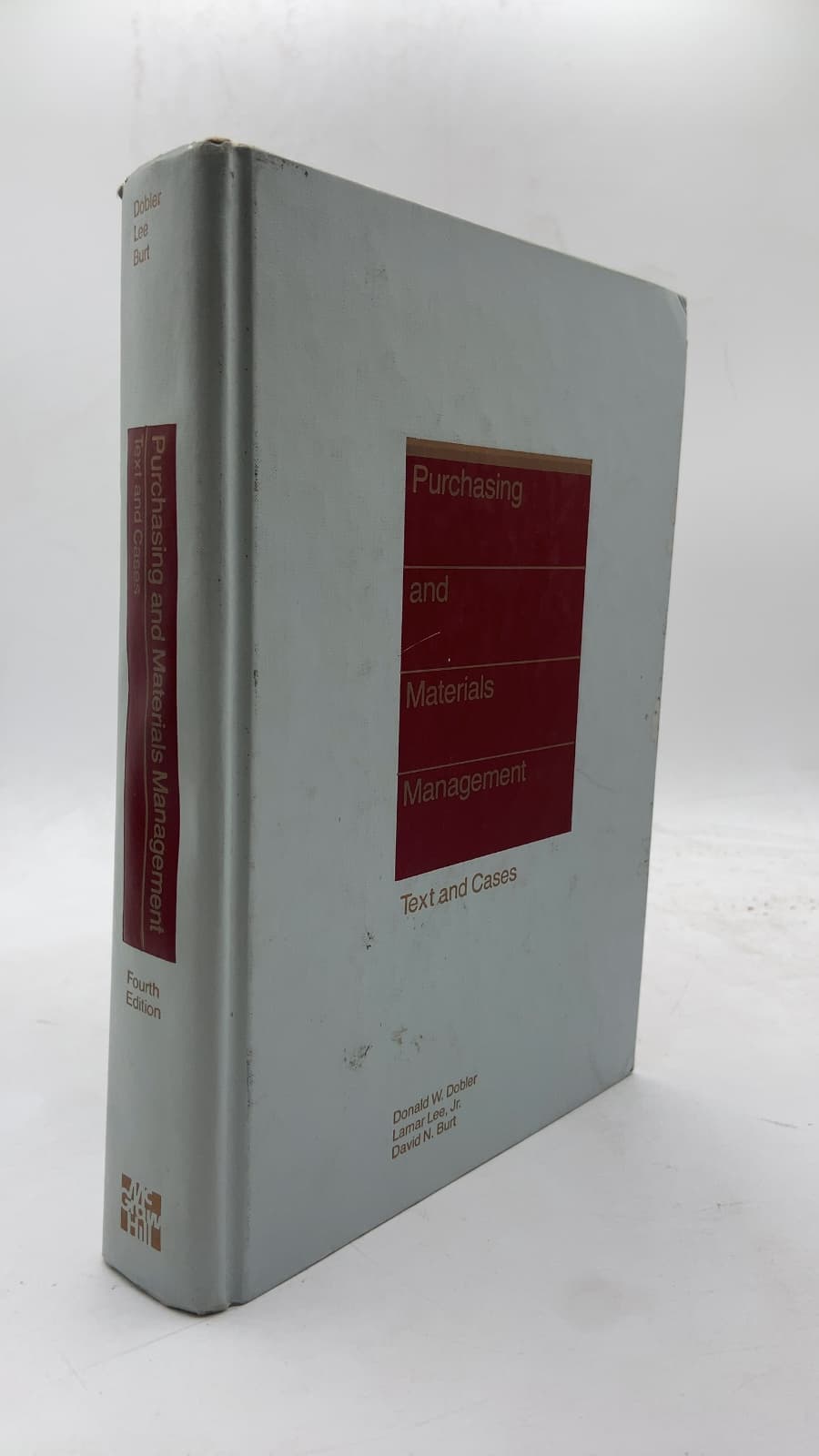 Purchasing and Materials Management: Text and Cases by Donald W. Dobler, Lamar Lee, Jr., David N. Burt - front cover