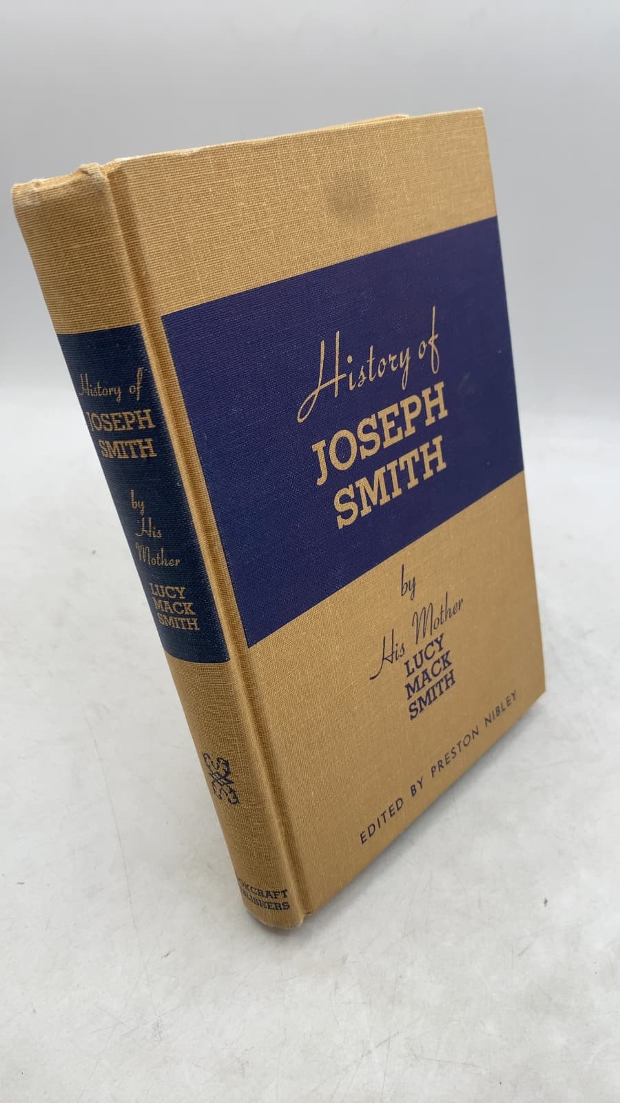 History of Joseph Smith by Lucy Mack Smith - front cover