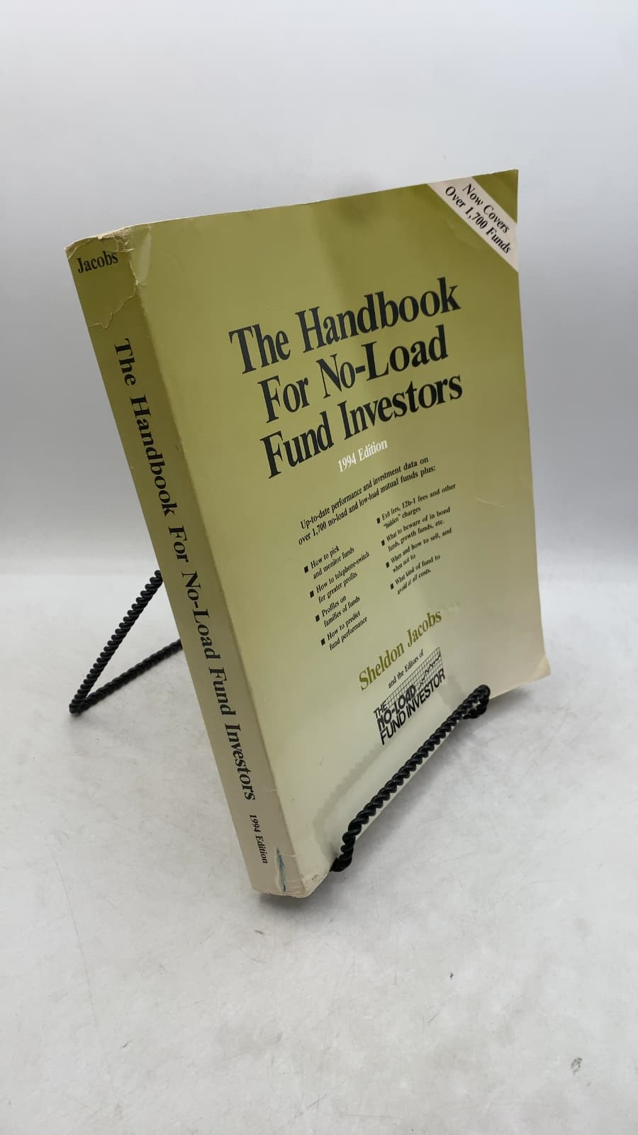 The Handbook For No-Load Fund Investors by Sheldon Jacobs (Editor-in-chief) - front cover