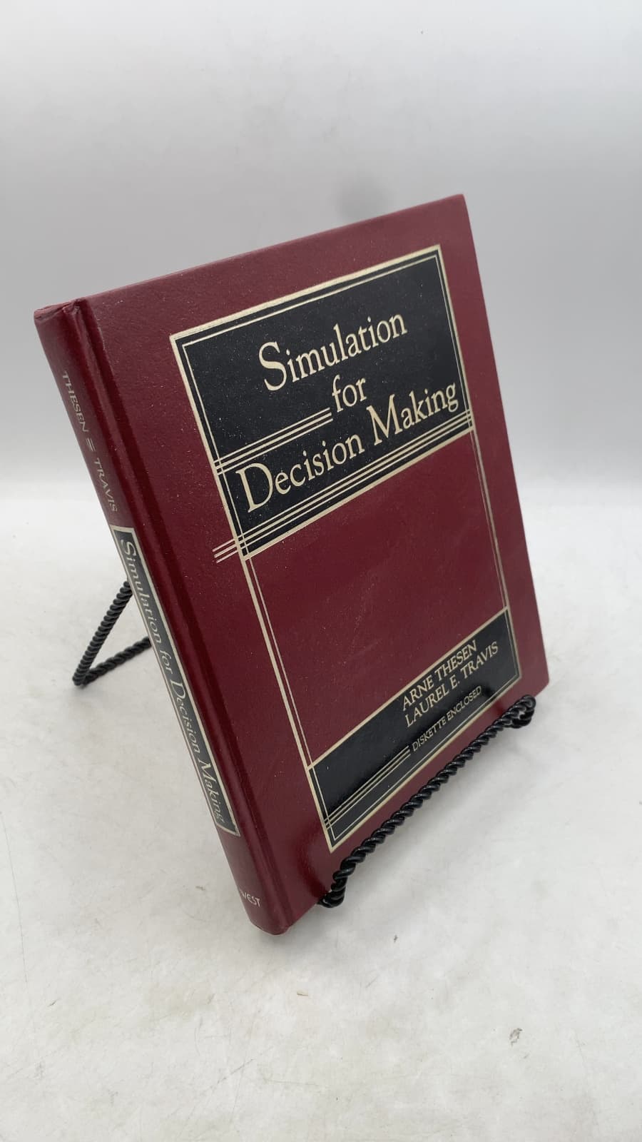 Simulation for Decision Making by Arne Thesen, Laurel E. Travis - front cover