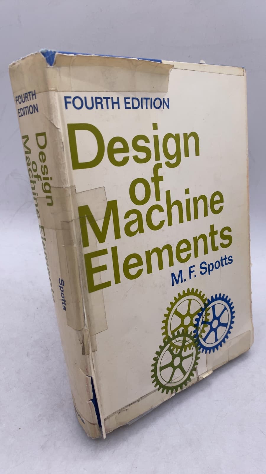 Design of Machine Elements by M. F. Spotts - front cover