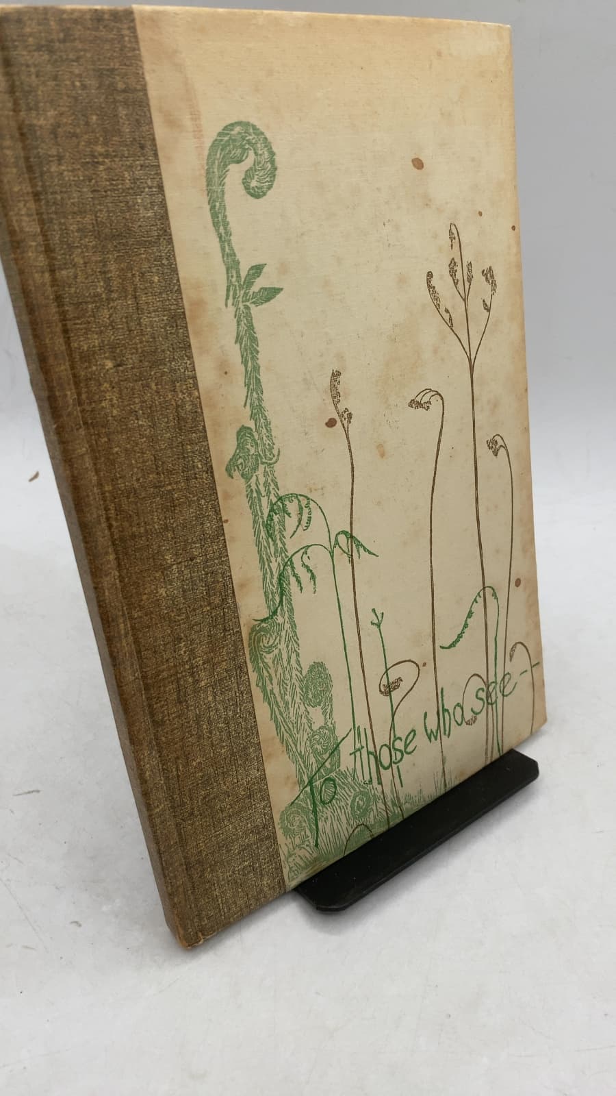 To Those Who See by Gwen Frostic - front cover