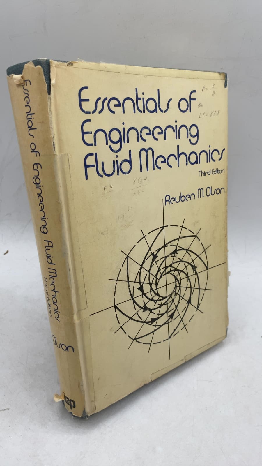 Essentials of Engineering Fluid Mechanics by Reuben M. Olson - front cover