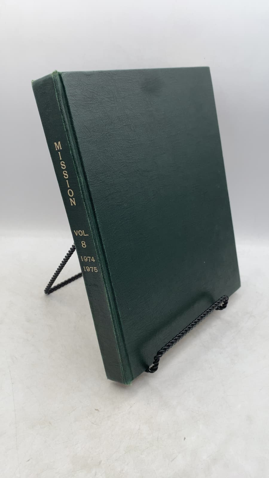 Mission, Vol. 8, 1974-1975 by Victor L. Hunter (Editor-in-Chief) - front cover