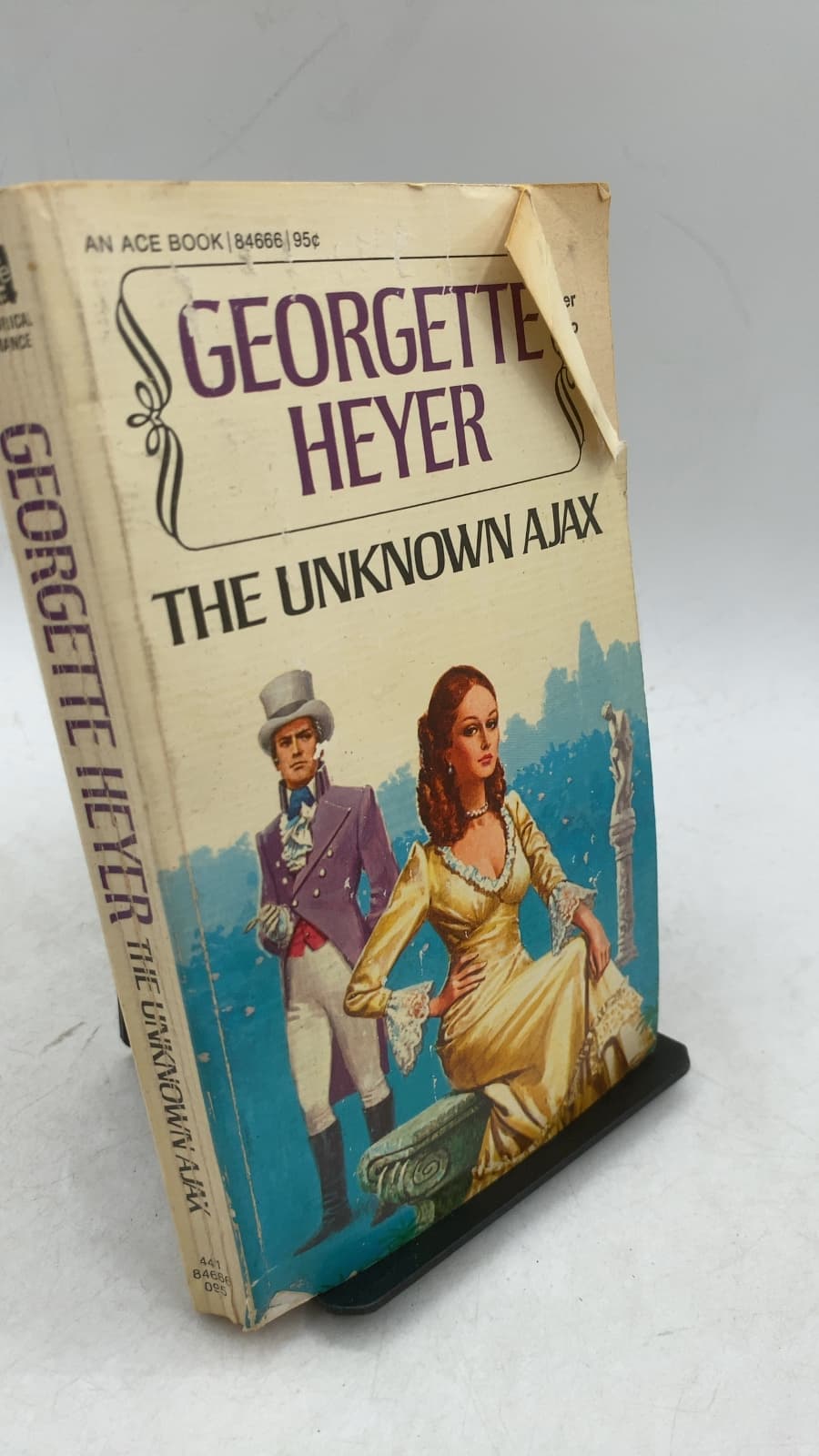 The Unknown Ajax by Georgette Heyer - front cover