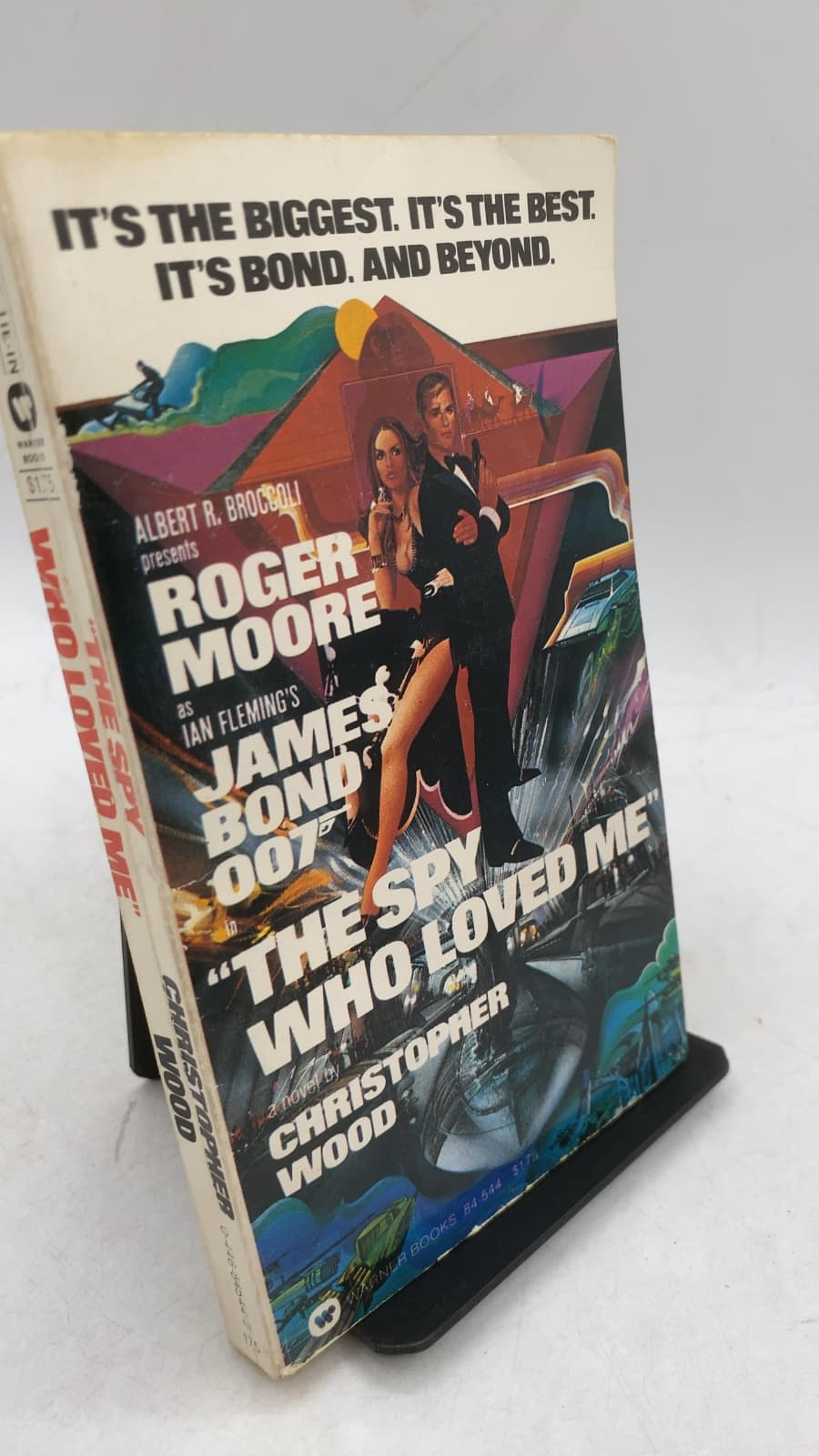The Spy Who Loved Me by Christopher Wood - front cover