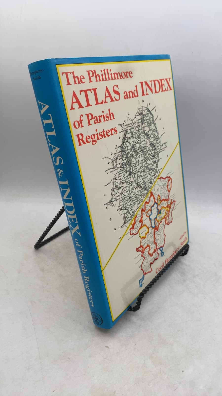 The Phillimore ATLAS and INDEX of Parish Registers by Cecil R. Humphery-Smith - front cover