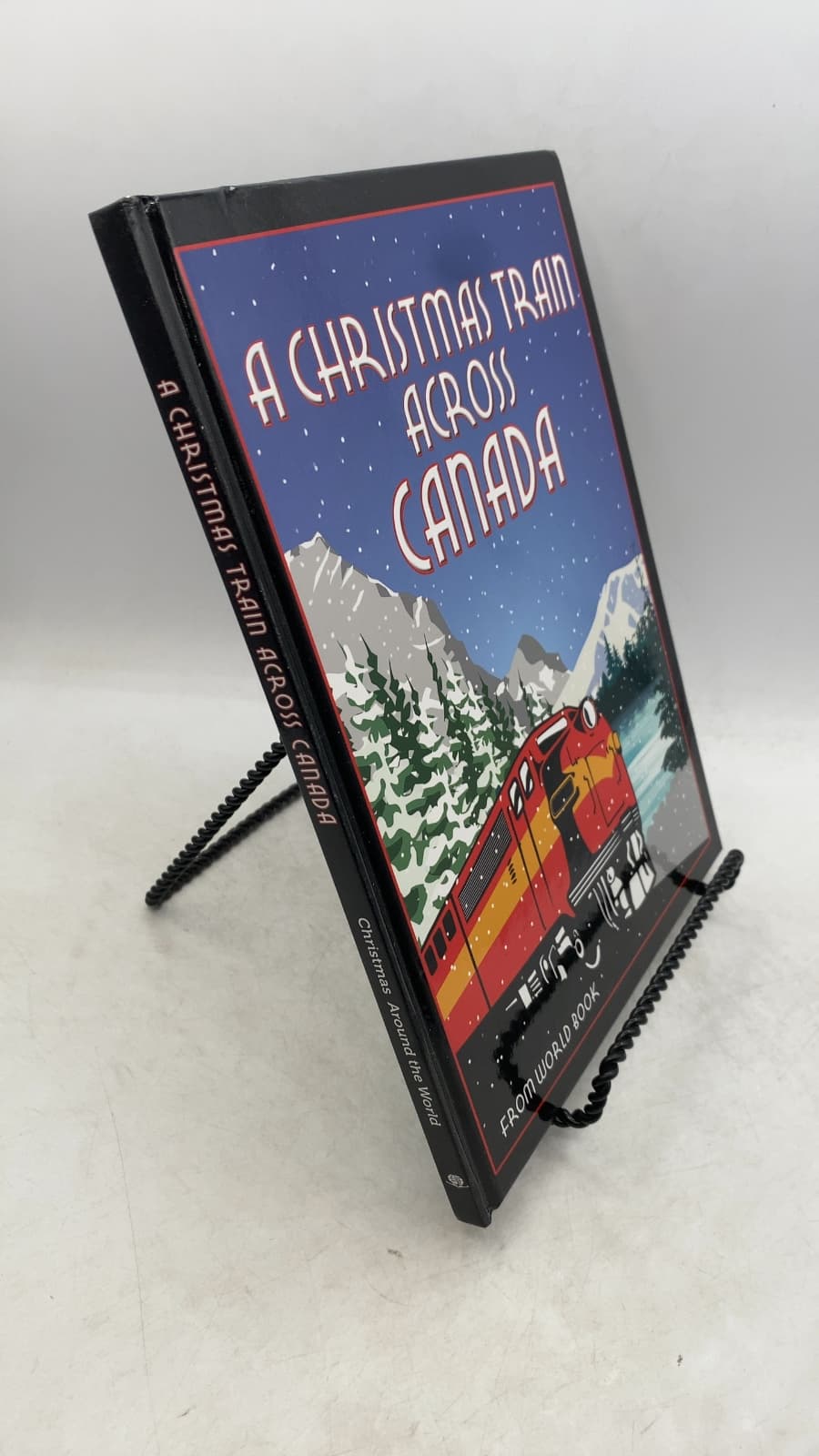 A Christmas Train Across Canada - front cover