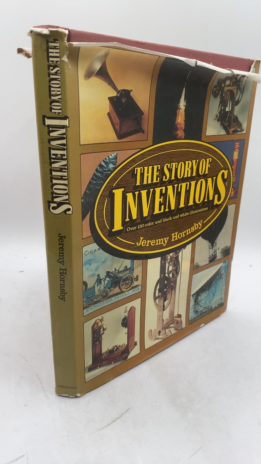 The Story of Inventions by Jeremy Hornsby - front cover
