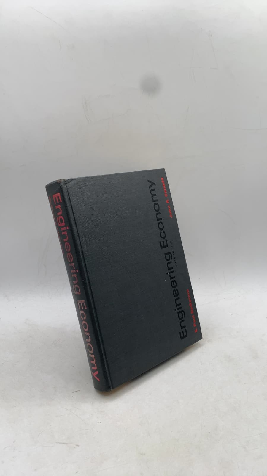 Engineering Economy by E. Paul DeGarmo, John R. Canada - front cover
