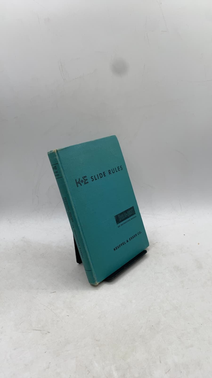 K+E Slide Rules - front cover