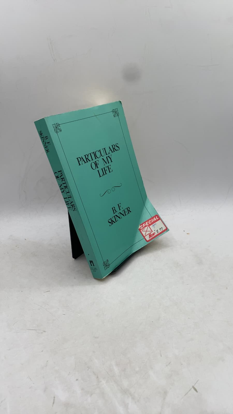 Particulars of My Life: Part One of an Autobiography by B. F. Skinner - front cover