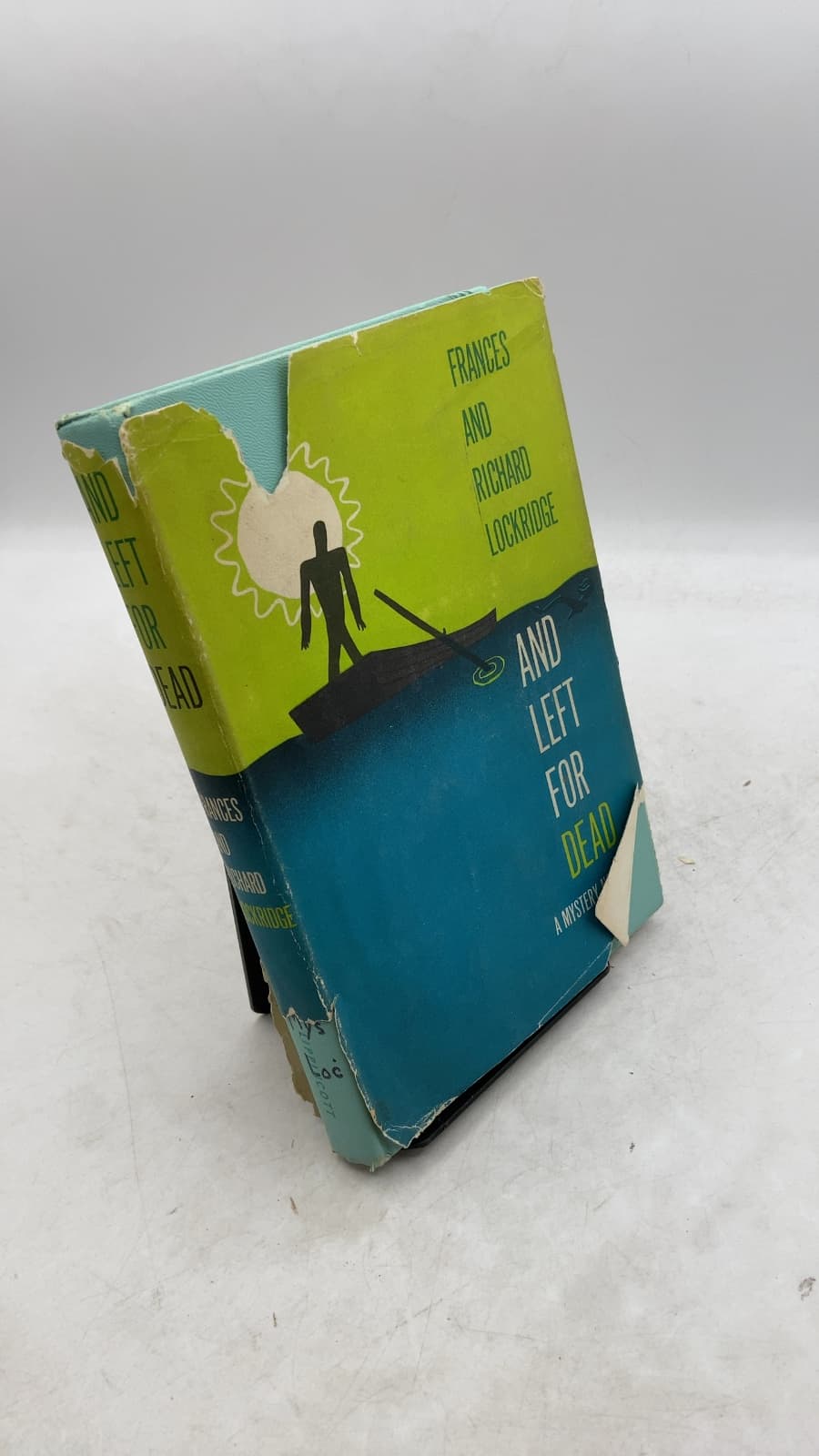 And Left for Dead by Frances and Richard Lockridge - front cover