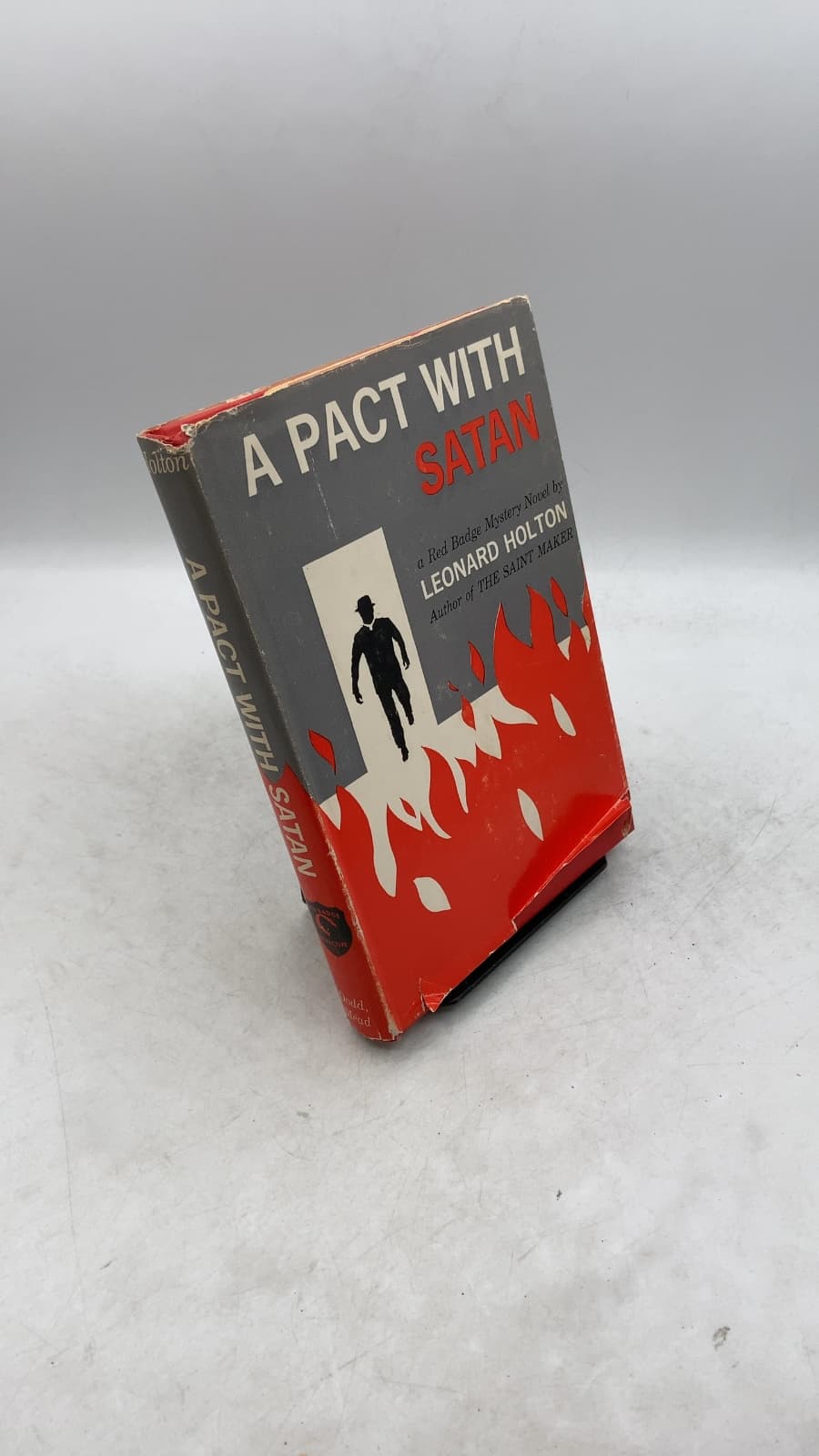 A Pact with Satan by Leonard Holton - front cover