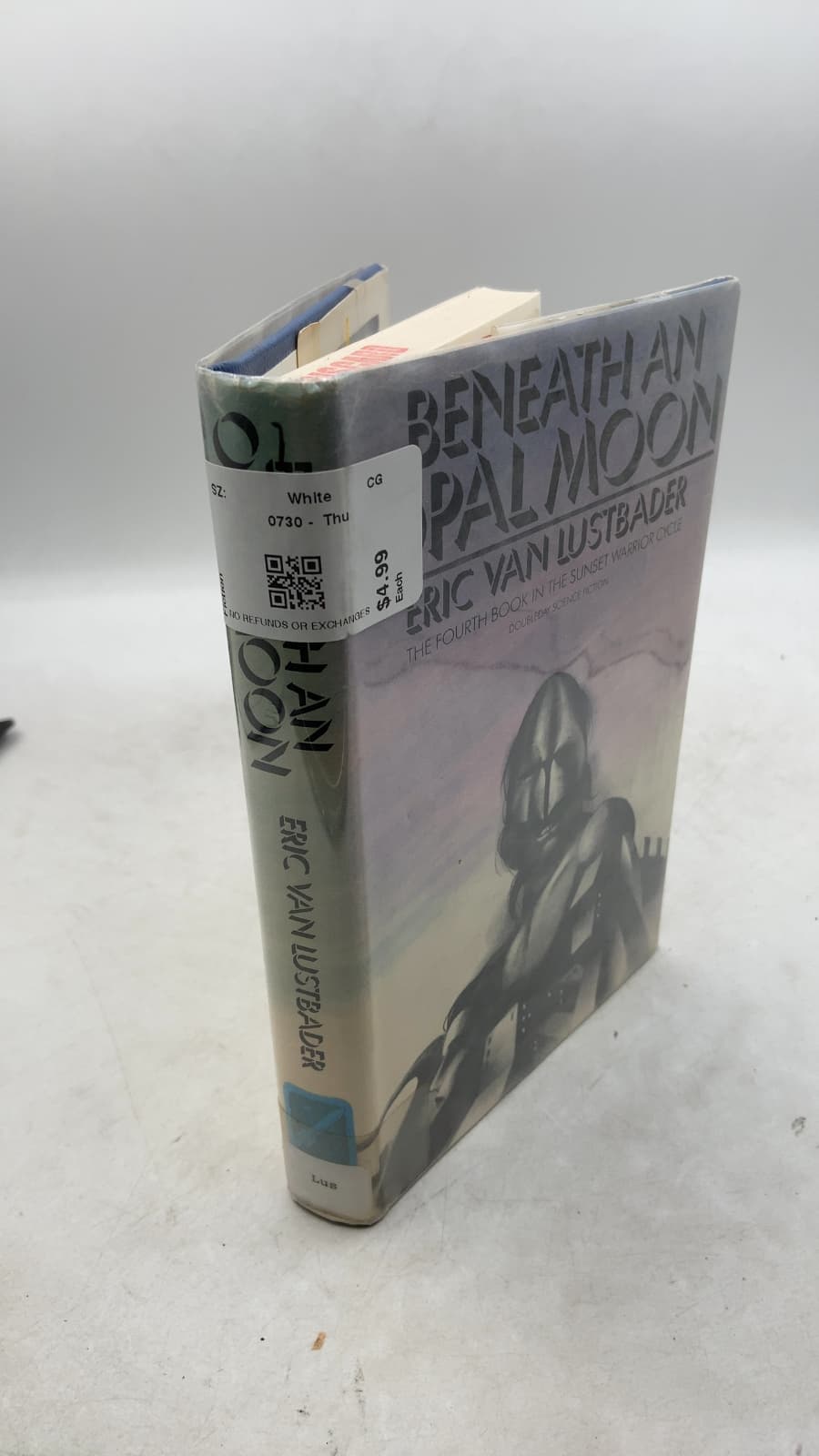 Beneath an Opal Moon by Eric Van Lustbader - front cover