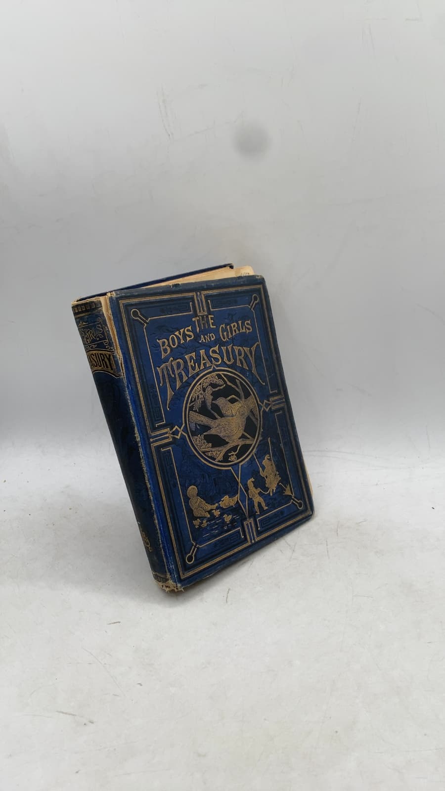 The Boys and Girls Treasury by Uncle Herbert - front cover