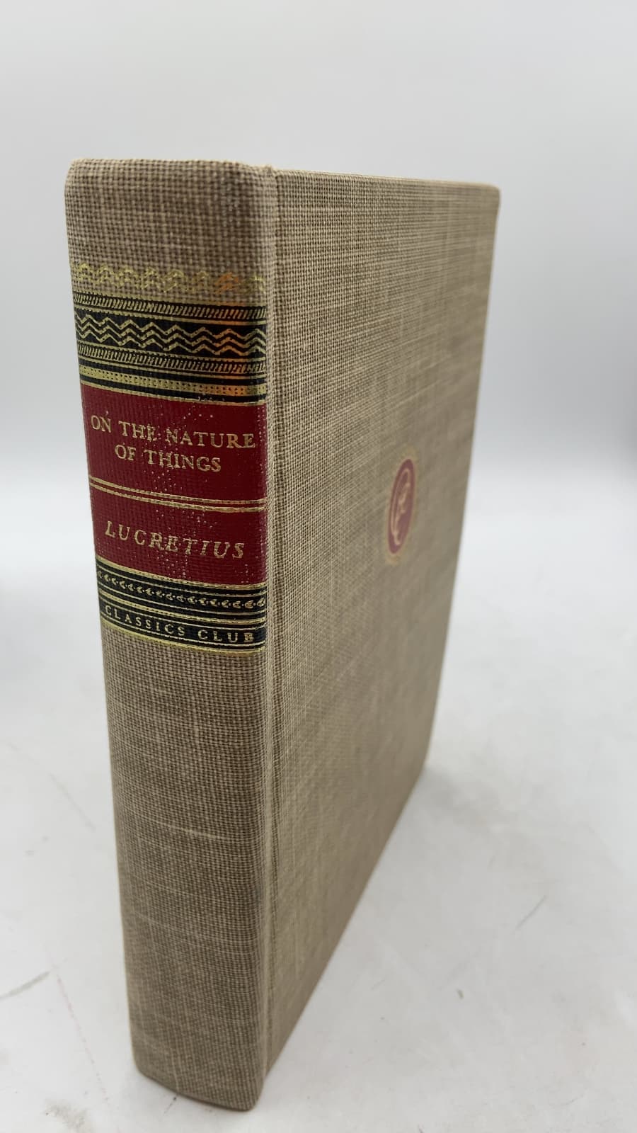 On the Nature of Things by Lucretius - front cover