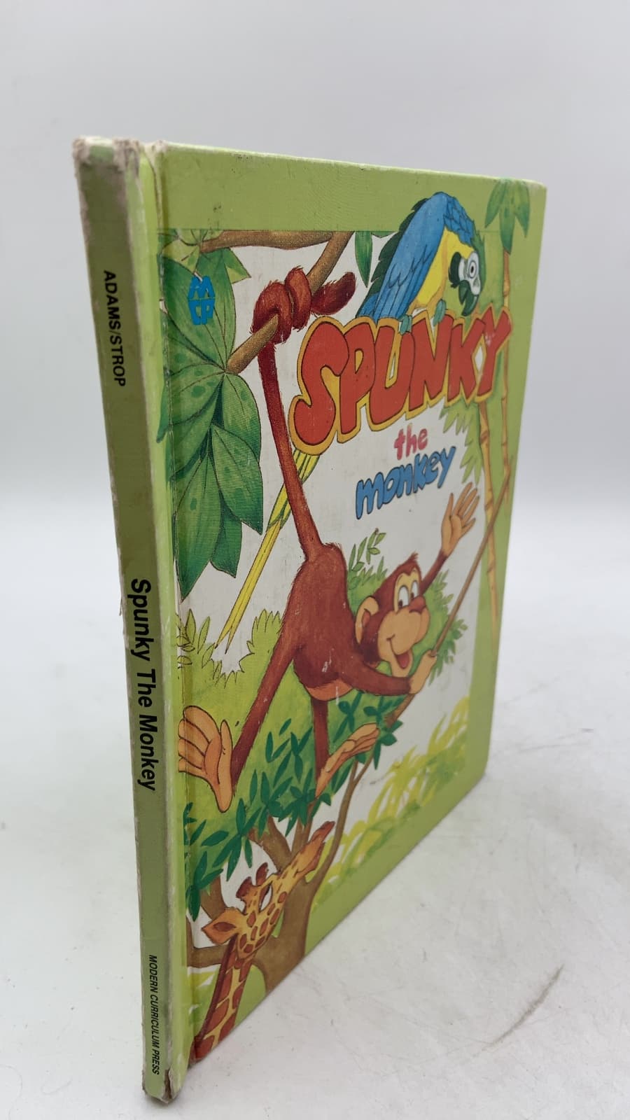 Spunky the Monkey by Phyllis Adams - front cover