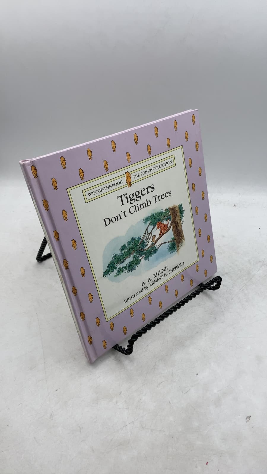 Tiggers Don't Climb Trees by A. A. Milne - front cover
