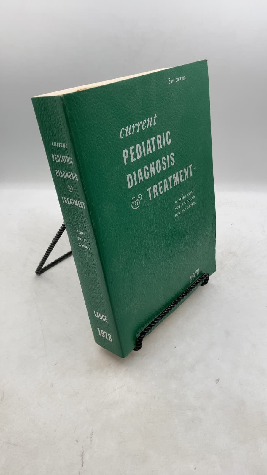Current Pediatric Diagnosis & Treatment by C. Henry Kempe, Henry K. Silver, Donough O'Brien - front cover