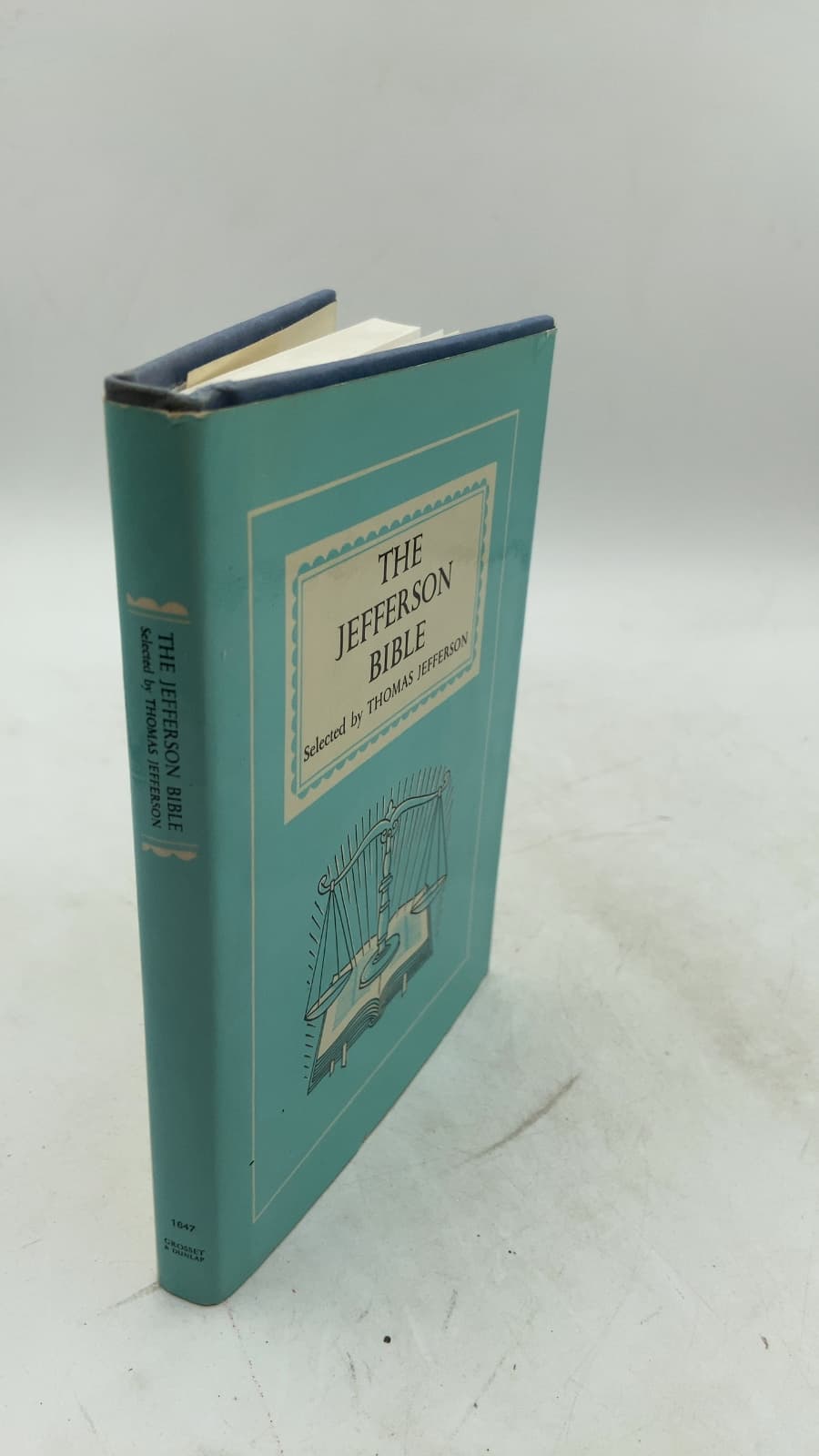 The Jefferson Bible by Compiled by Thomas Jefferson - front cover