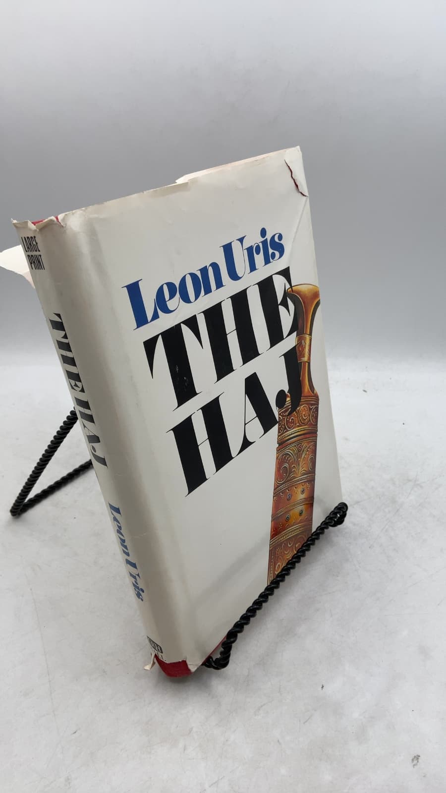 The Haj by Leon Uris - front cover