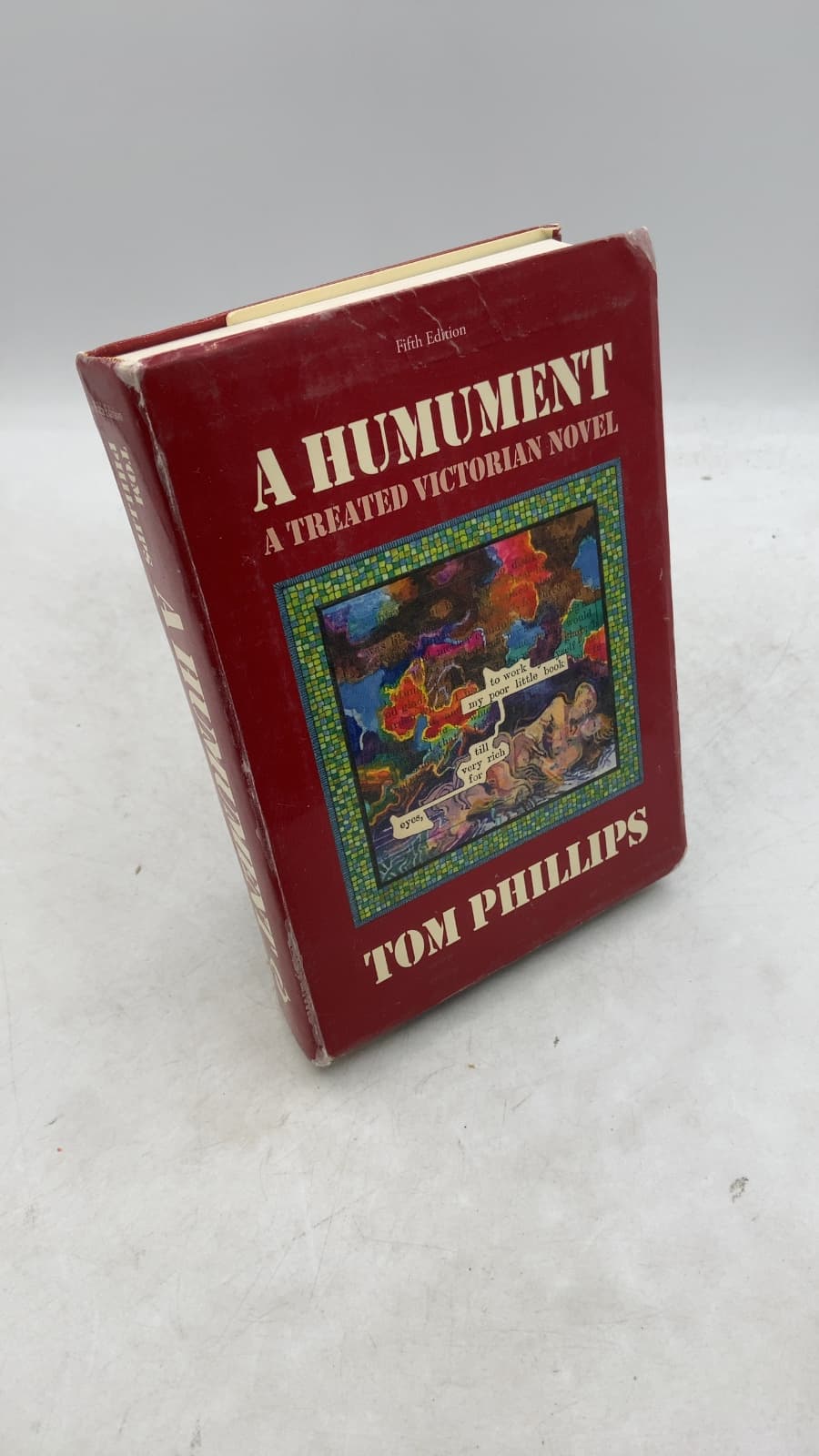 A Humument: A Treated Victorian Novel by Tom Phillips - front cover