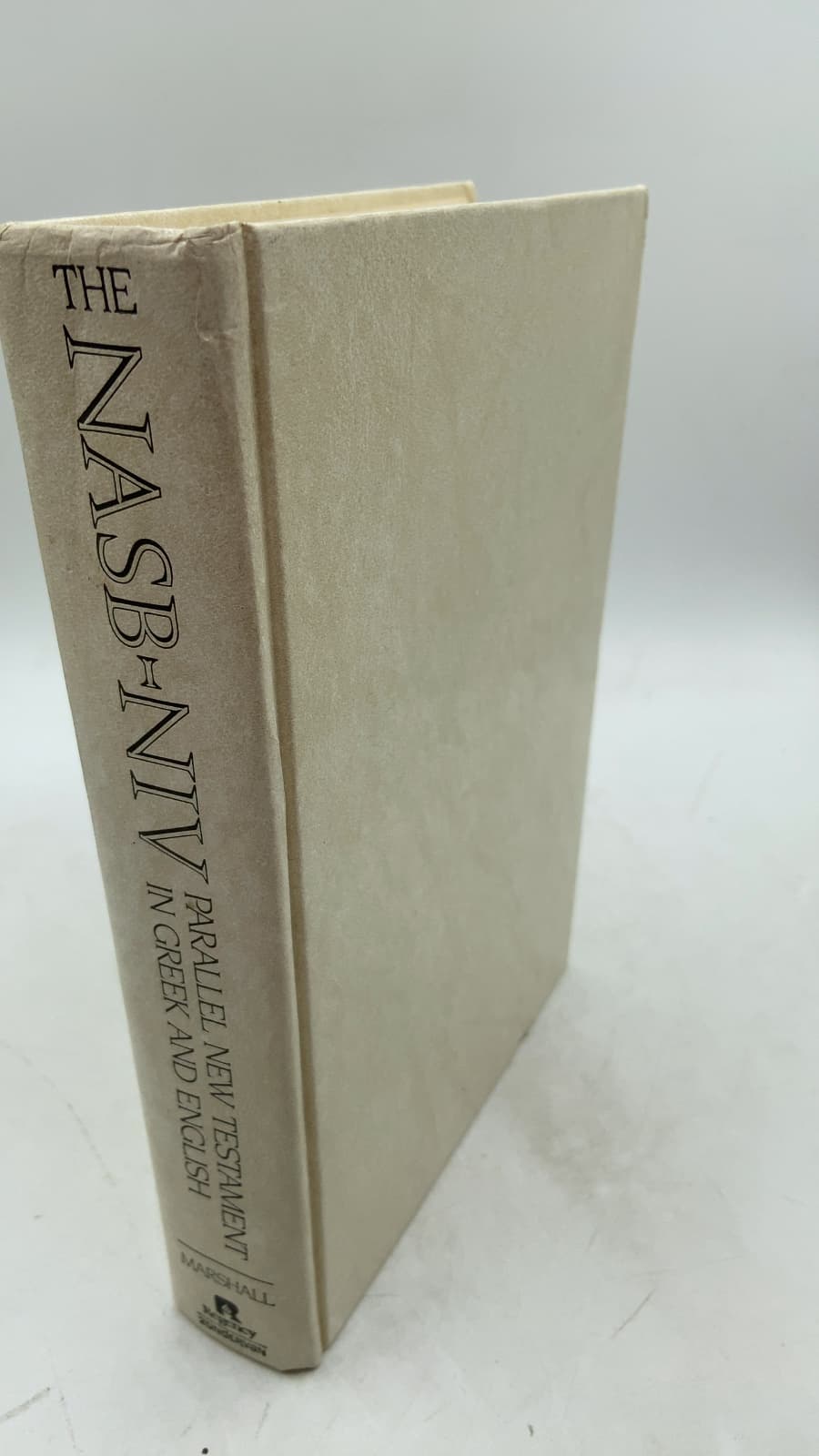 NASB-NIV Parallel New Testament in Greek and English by Alfred Marshall - front cover