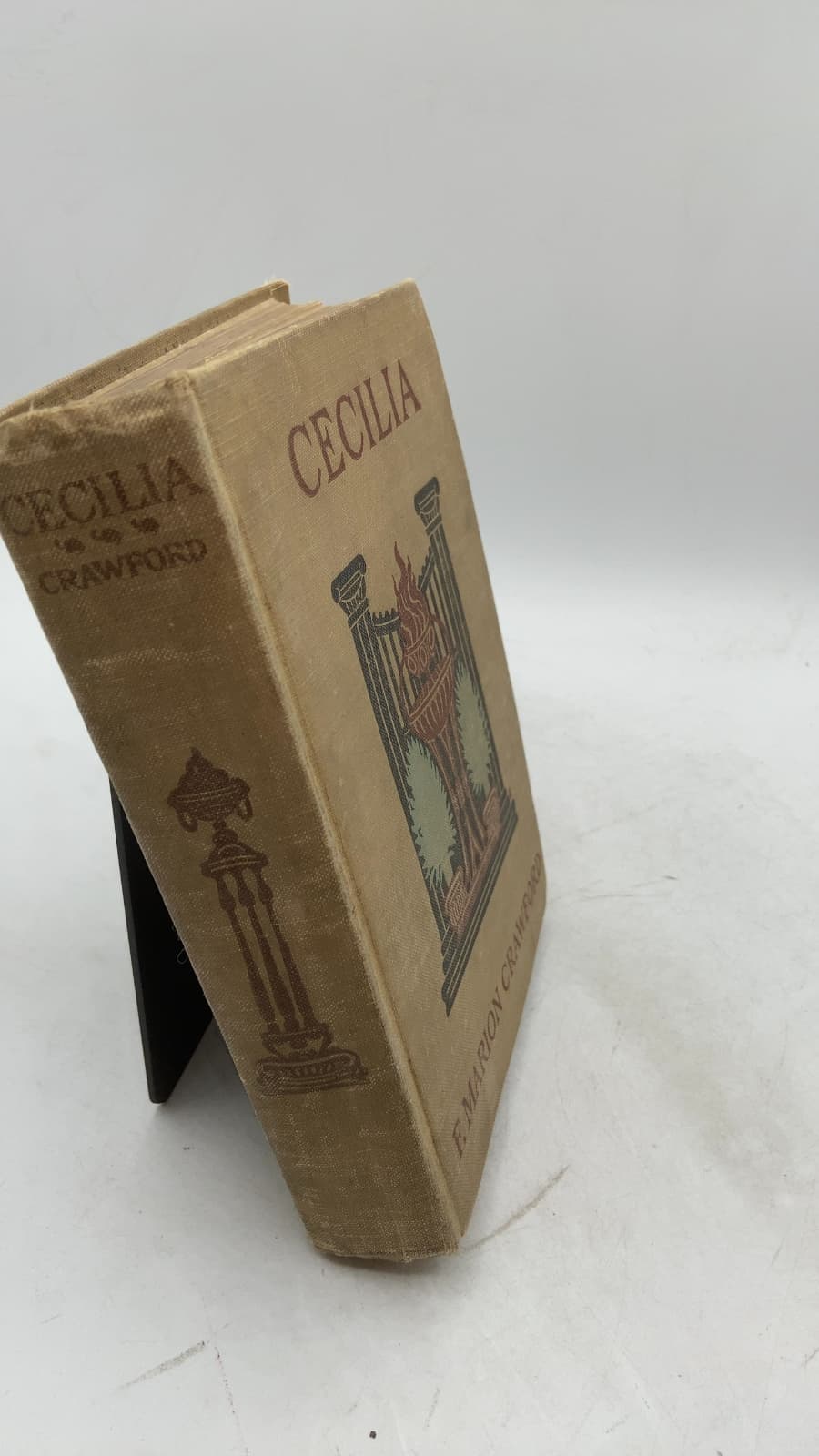 Cecilia: A Story of Modern Rome by F. Marion Crawford - front cover
