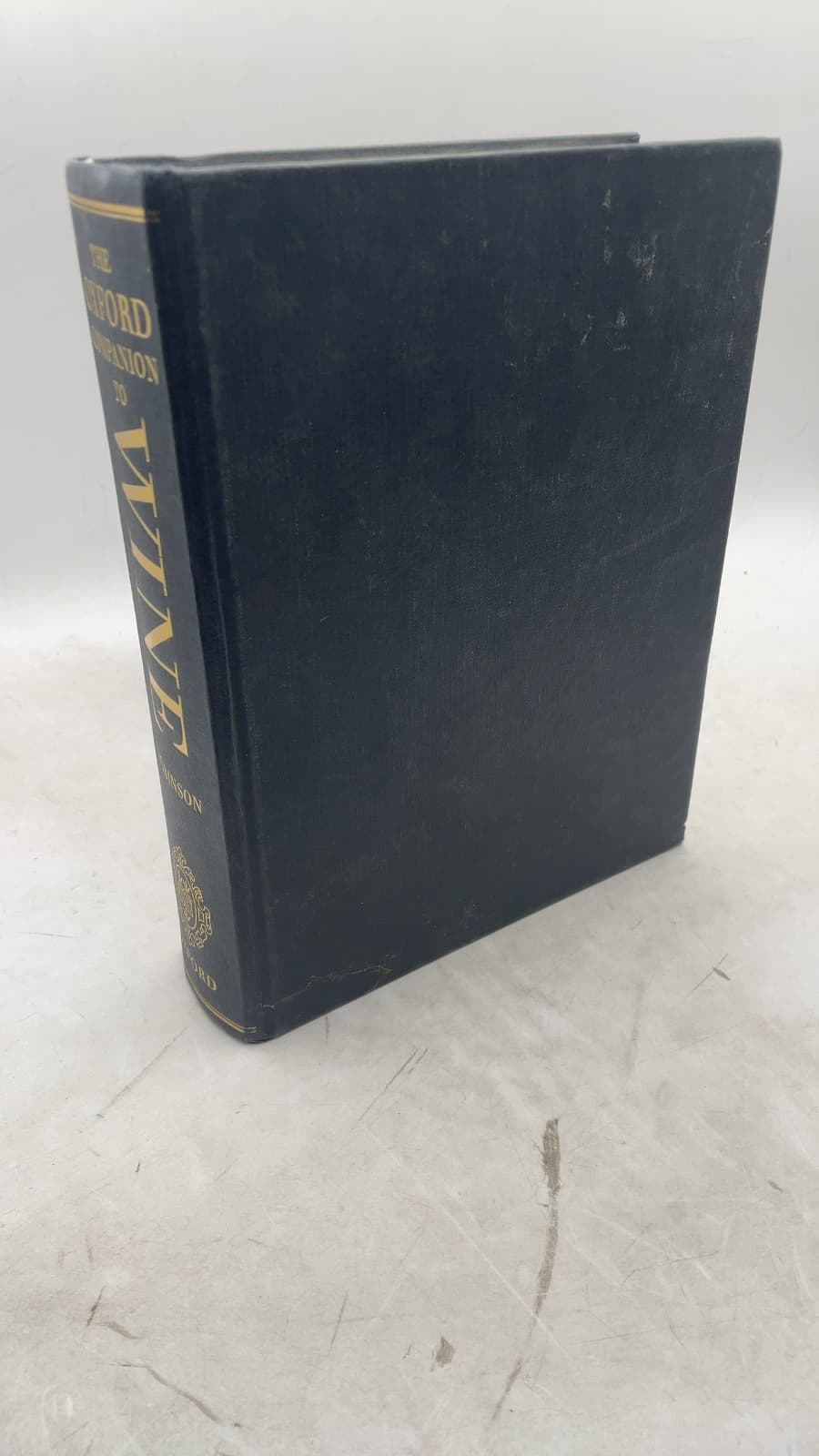 The Oxford Companion to Wine by Jancis Robinson - front cover