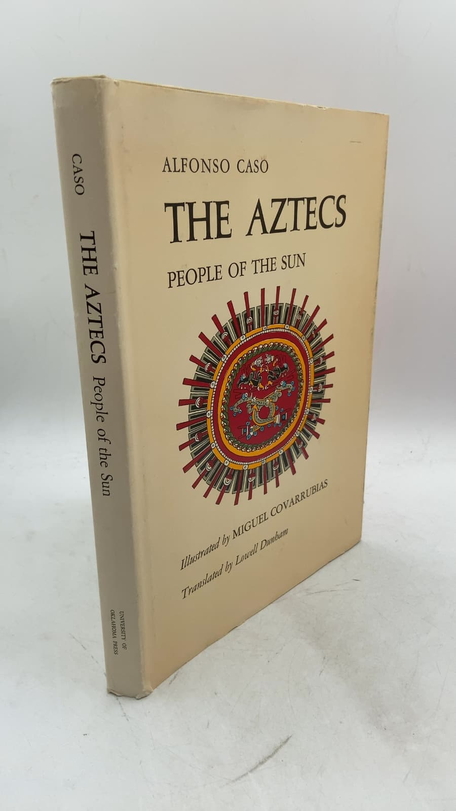 THE Aztecs: People OF THE SUN by Alfonso Caso - front cover