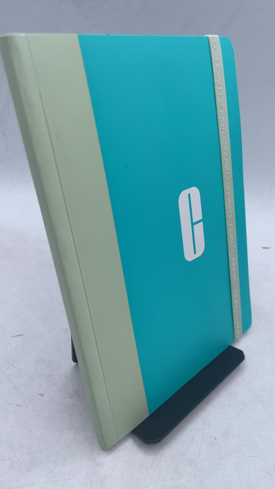 Clinique Lined Notebook - front cover