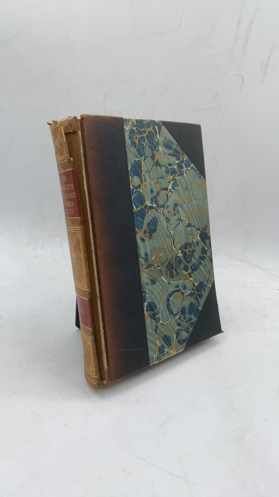 The World's Greatest Books Vol. XV Science by Lord Northcliffe (Alfred Harmsworth) and S. S. McClure - front cover