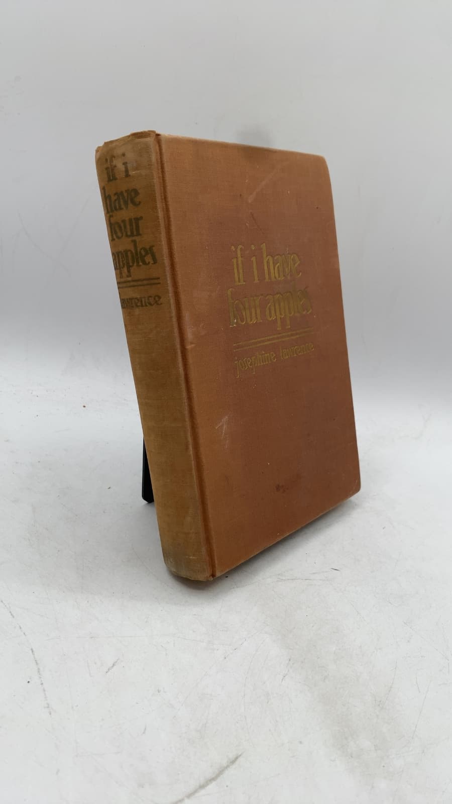 If I Have Four Apples by Josephine Lawrence - front cover