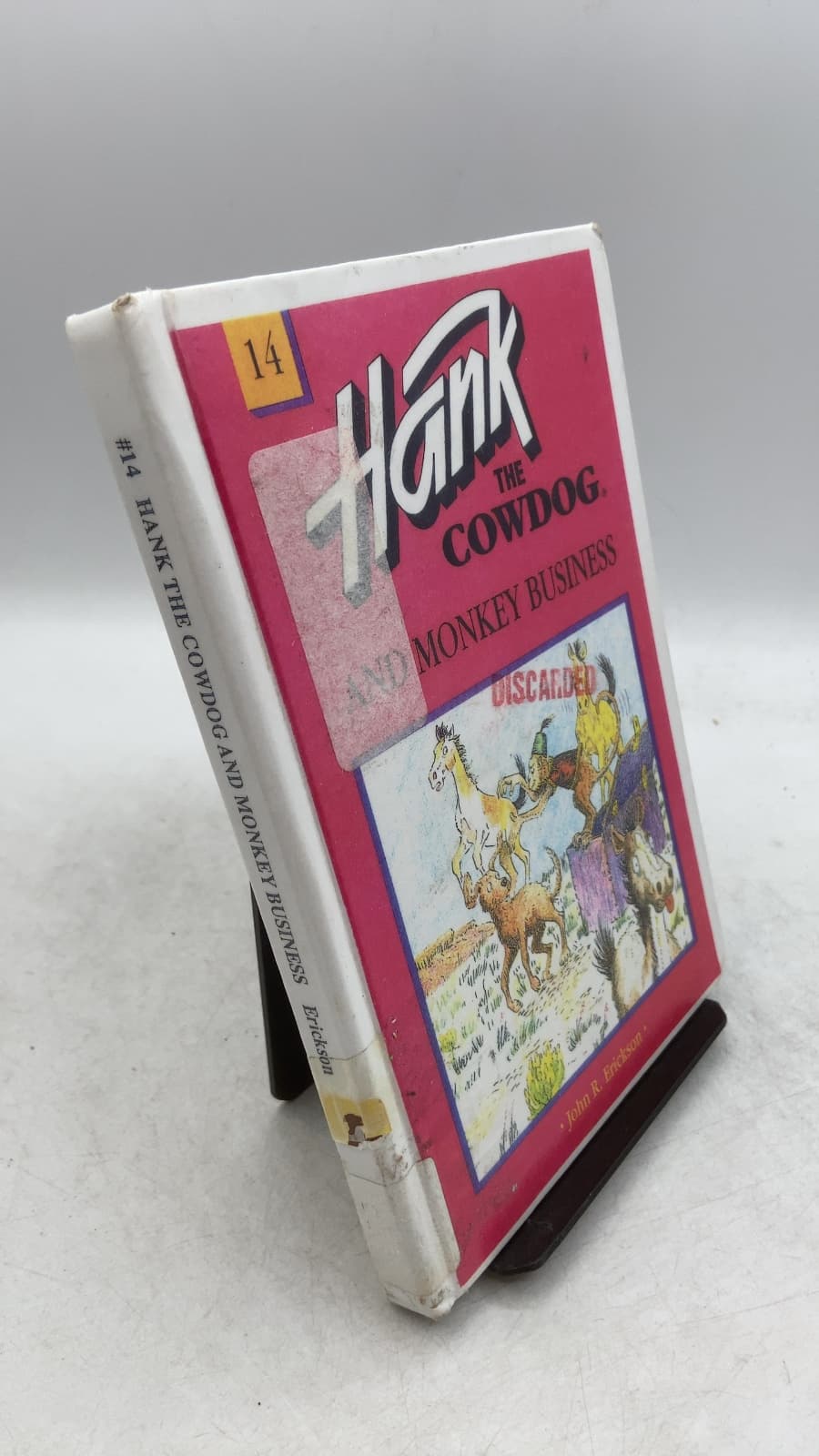 Hank the Cowdog and Monkey Business by John R. Erickson - front cover