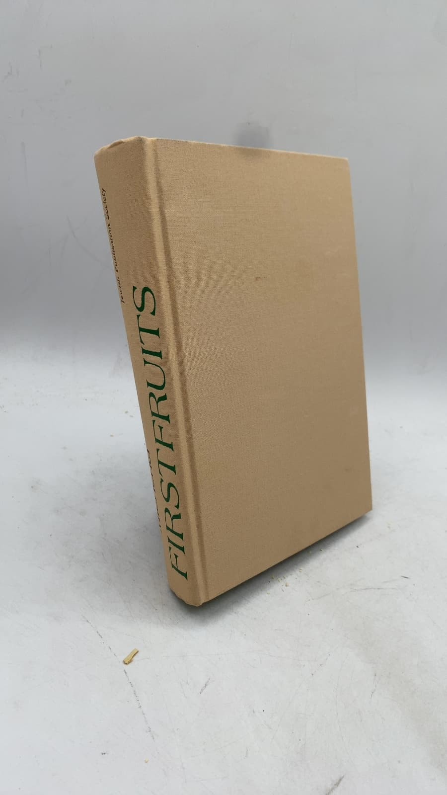 First Fruits: 25 Years of Israeli Writing by James A. Michener (Editor) - front cover
