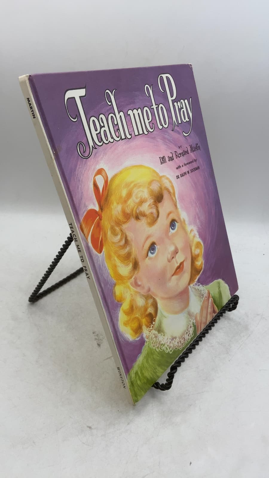 Teach me to Pray by Bill and Bernard Martin - front cover