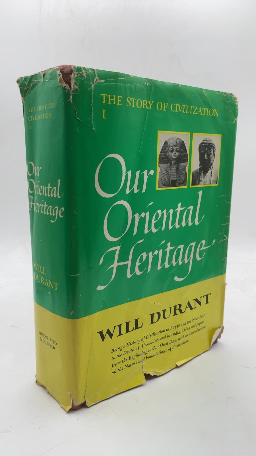 Our Oriental Heritage (The Story of Civilization: Part I) by Will Durant - front cover