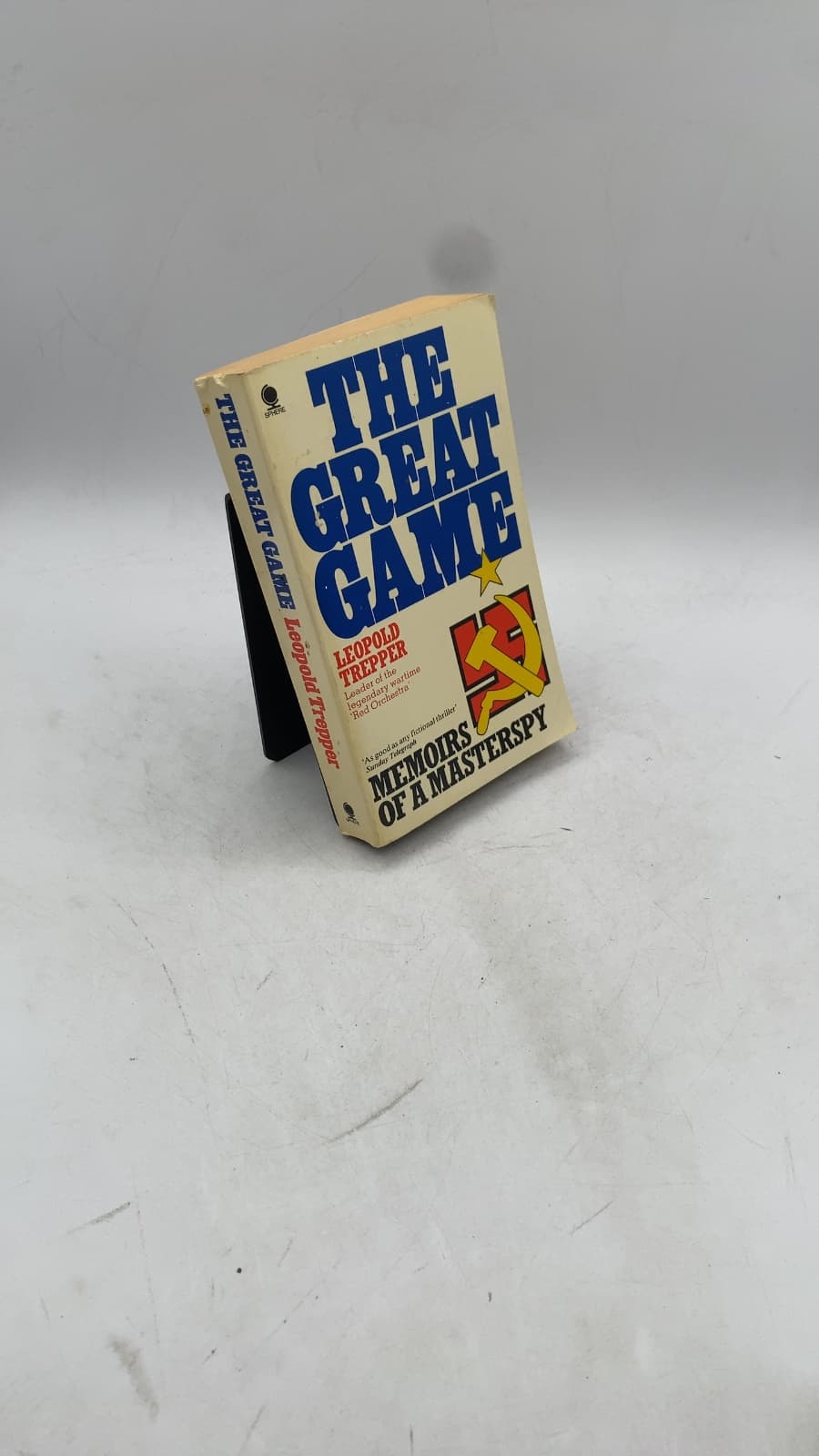 The Great Game: The Story of the Red Orchestra by Leopold Trepper - front cover