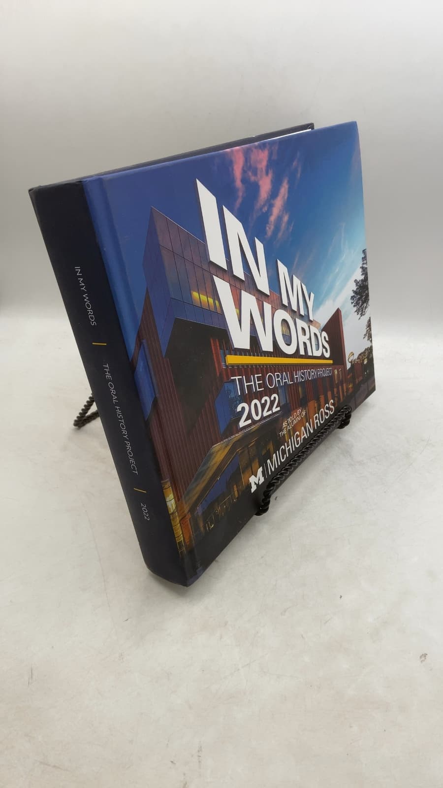 In My Words: The Oral History Project 2022 by Alumni of Michigan Ross - front cover